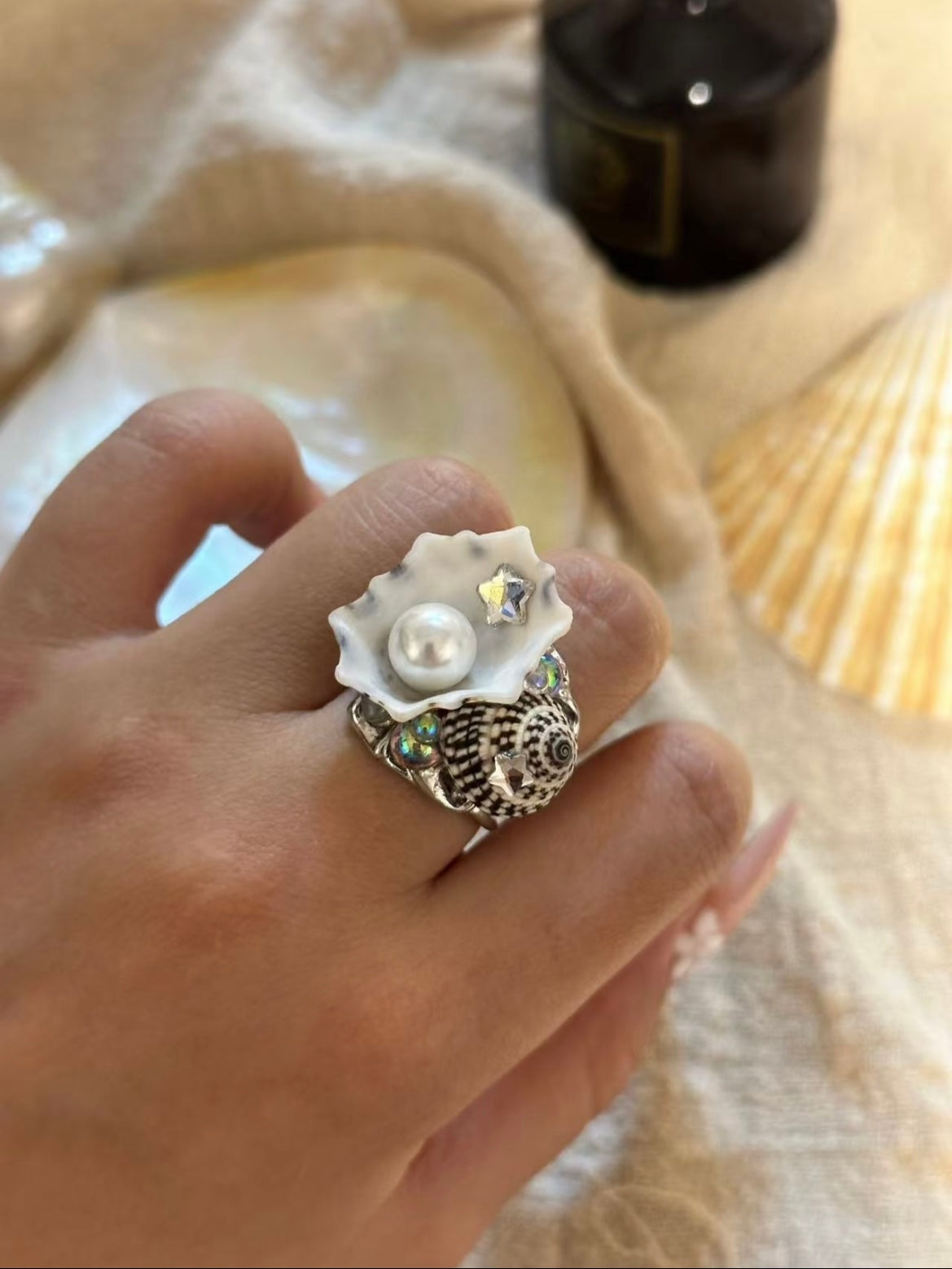 Handmade Conch Ring