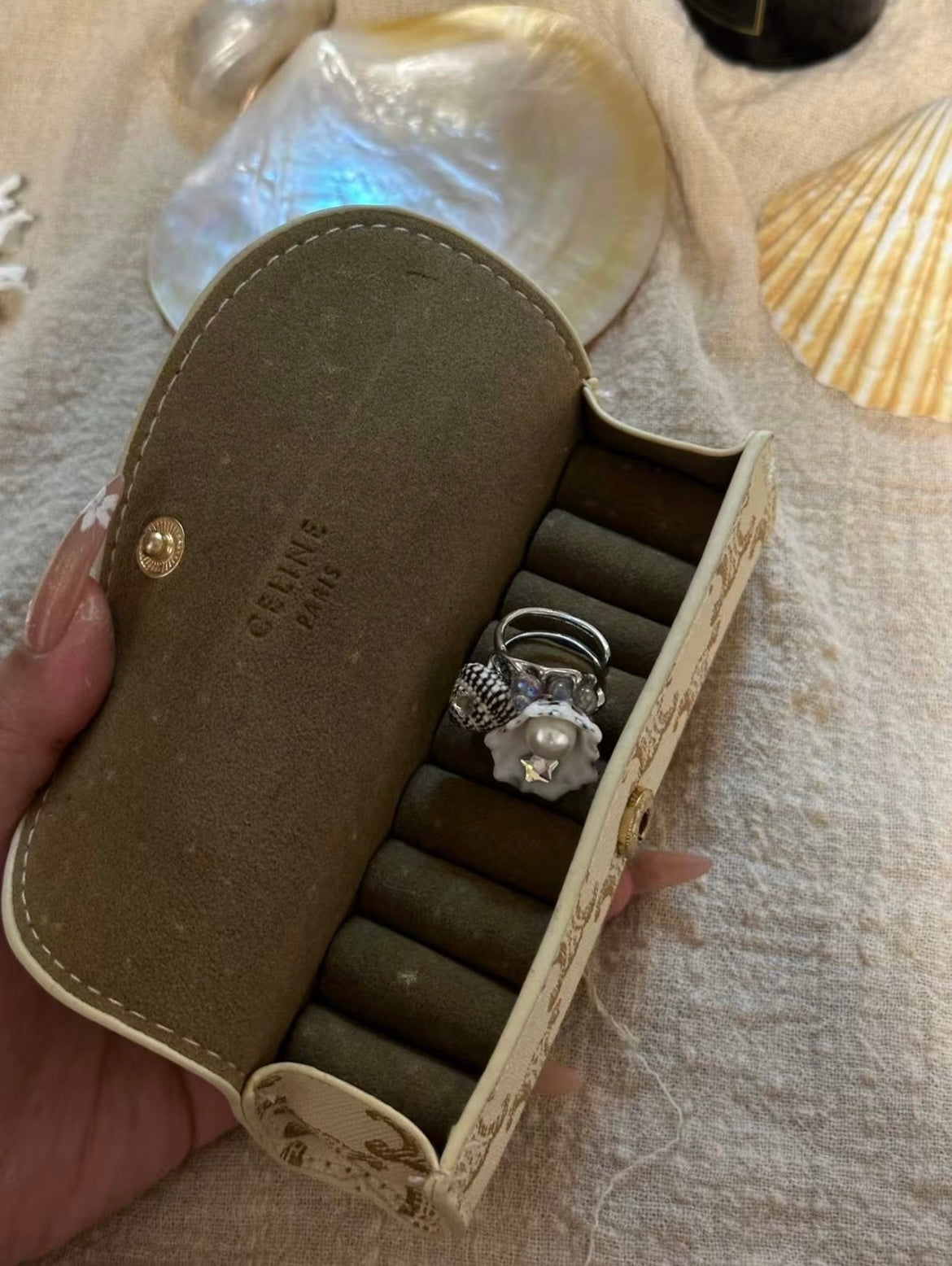 Handmade Conch Ring