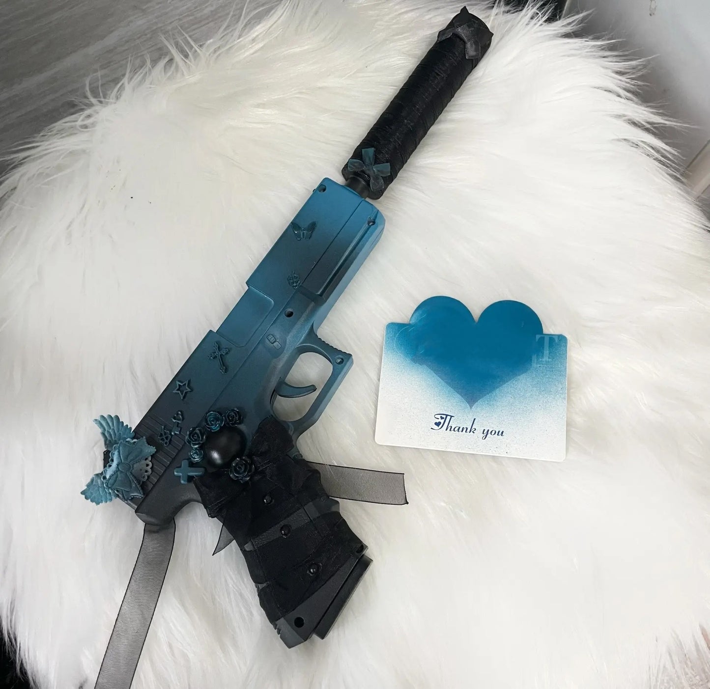 Handmade Gun—Blue Butterfly🦋