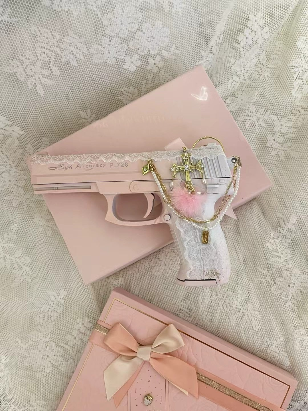Handmade Gun—Pink Memories💝