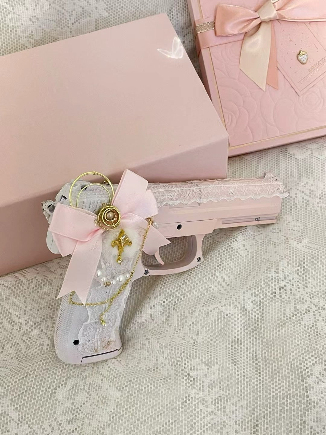 Handmade Gun—Pink Memories💝