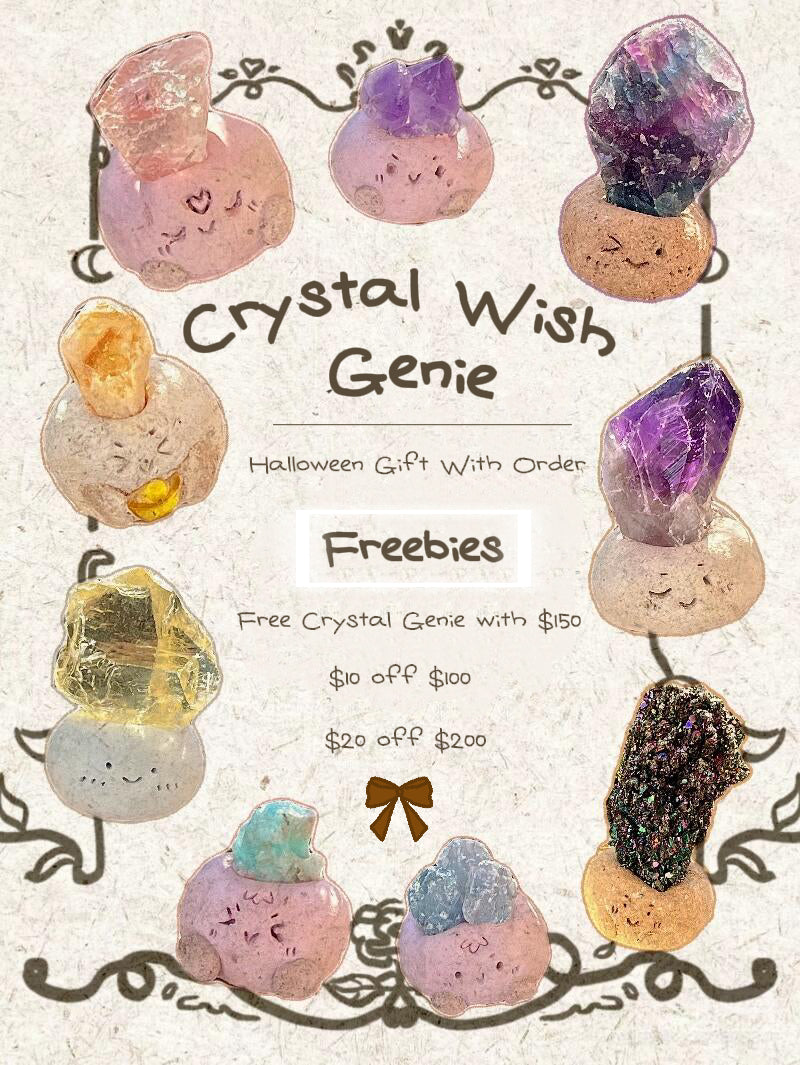 Halloween Freebies - Crystal Wish Genie 🔮