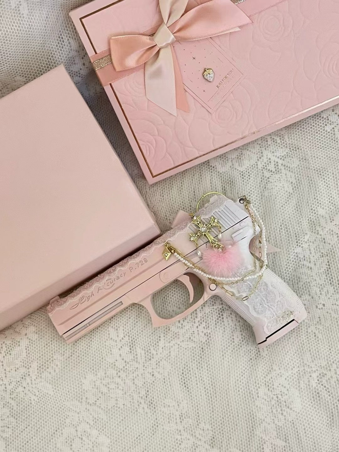 Handmade Gun—Pink Memories💝