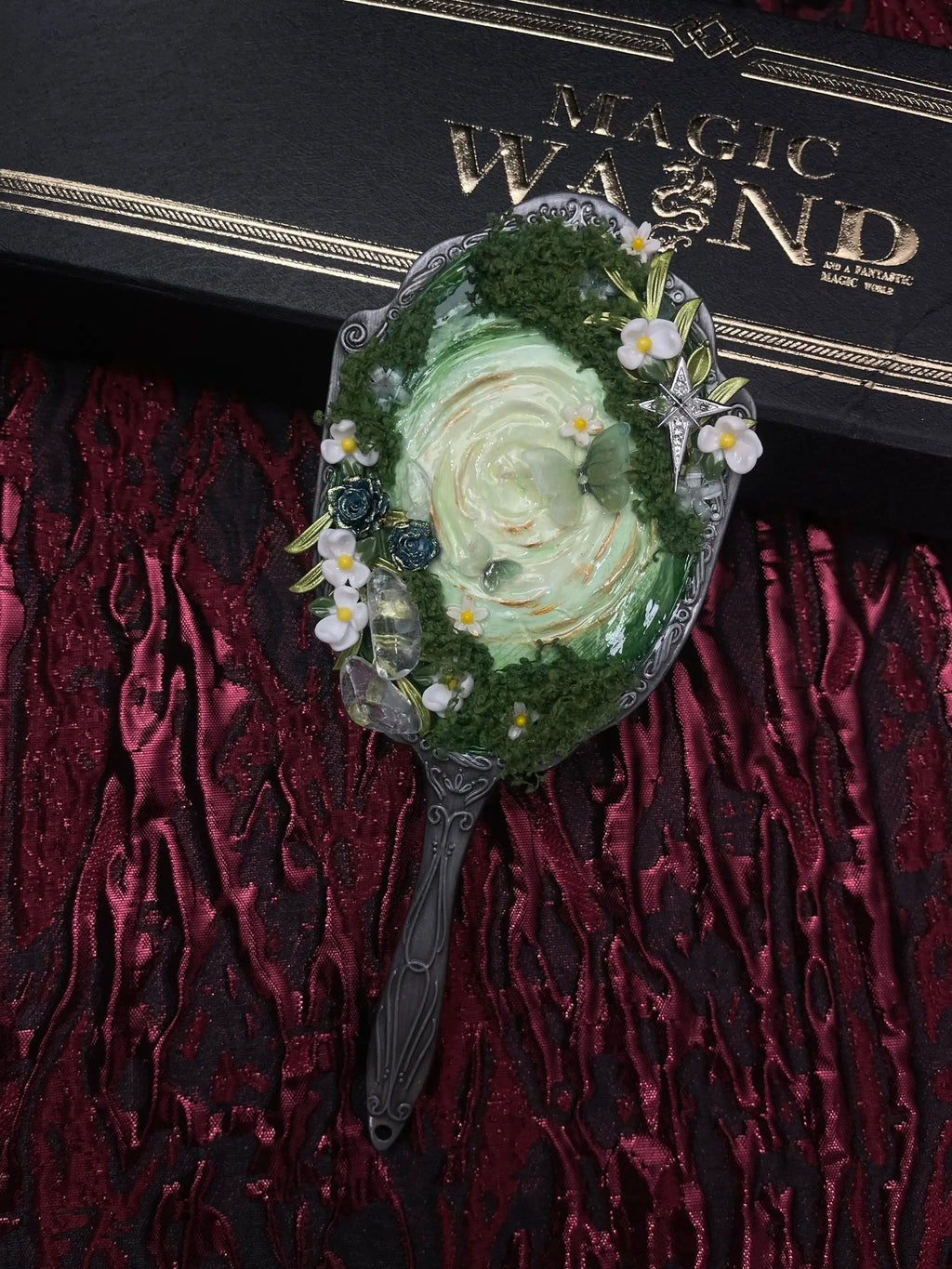 Handmade Mirror - Enchanted Garden