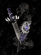Handmade dagger - Amethyst Ophidian 🔮