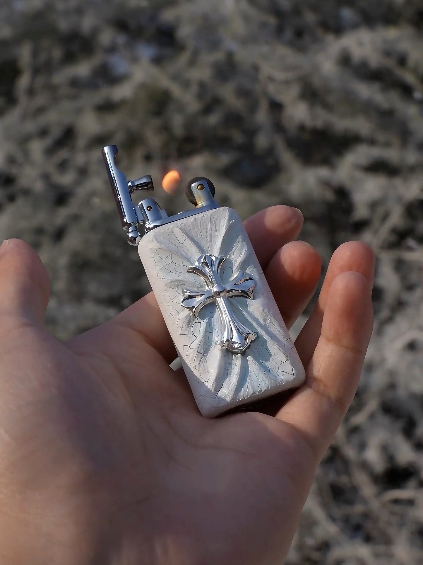 Handmade Artwork - Cross·Winter❄️