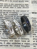 Handmade Black Zirconia Brushed Ring - One Star Collection (Limited time offer only 20 pieces）