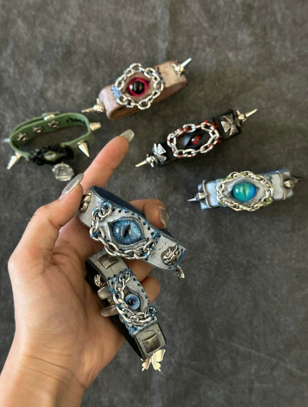 Handmade Punk Bracelet-couple's model