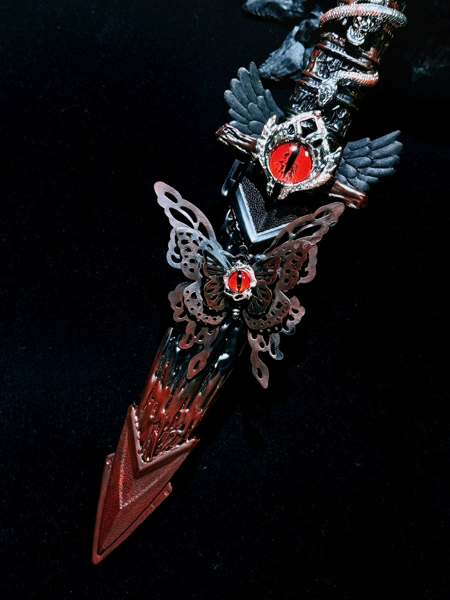 Handmade dagger-Devil's Butterfly 👹