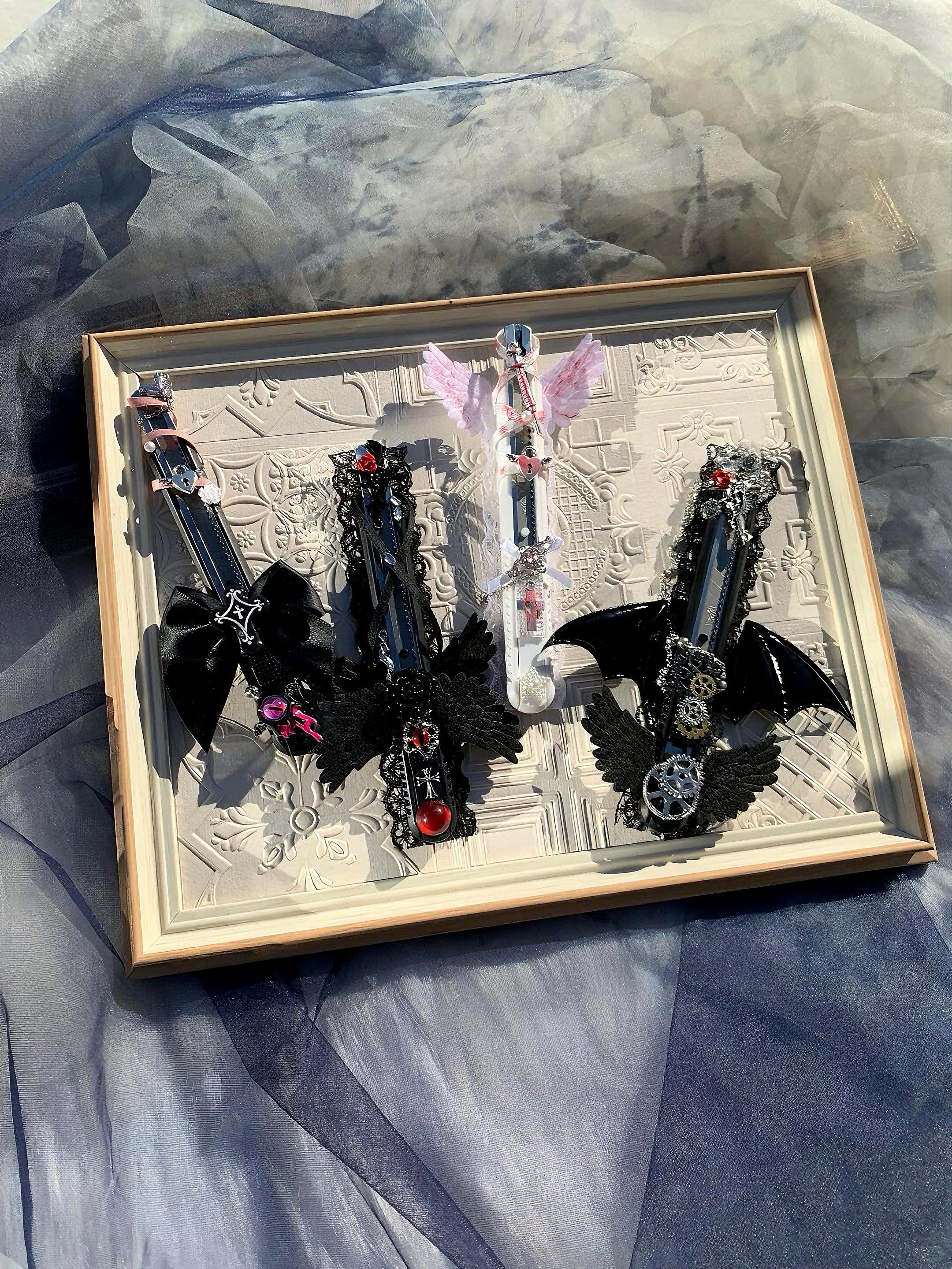 Handmade craft knife - Colourful Angels Series