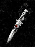 Handmade dagger - Silver Moon 🌙