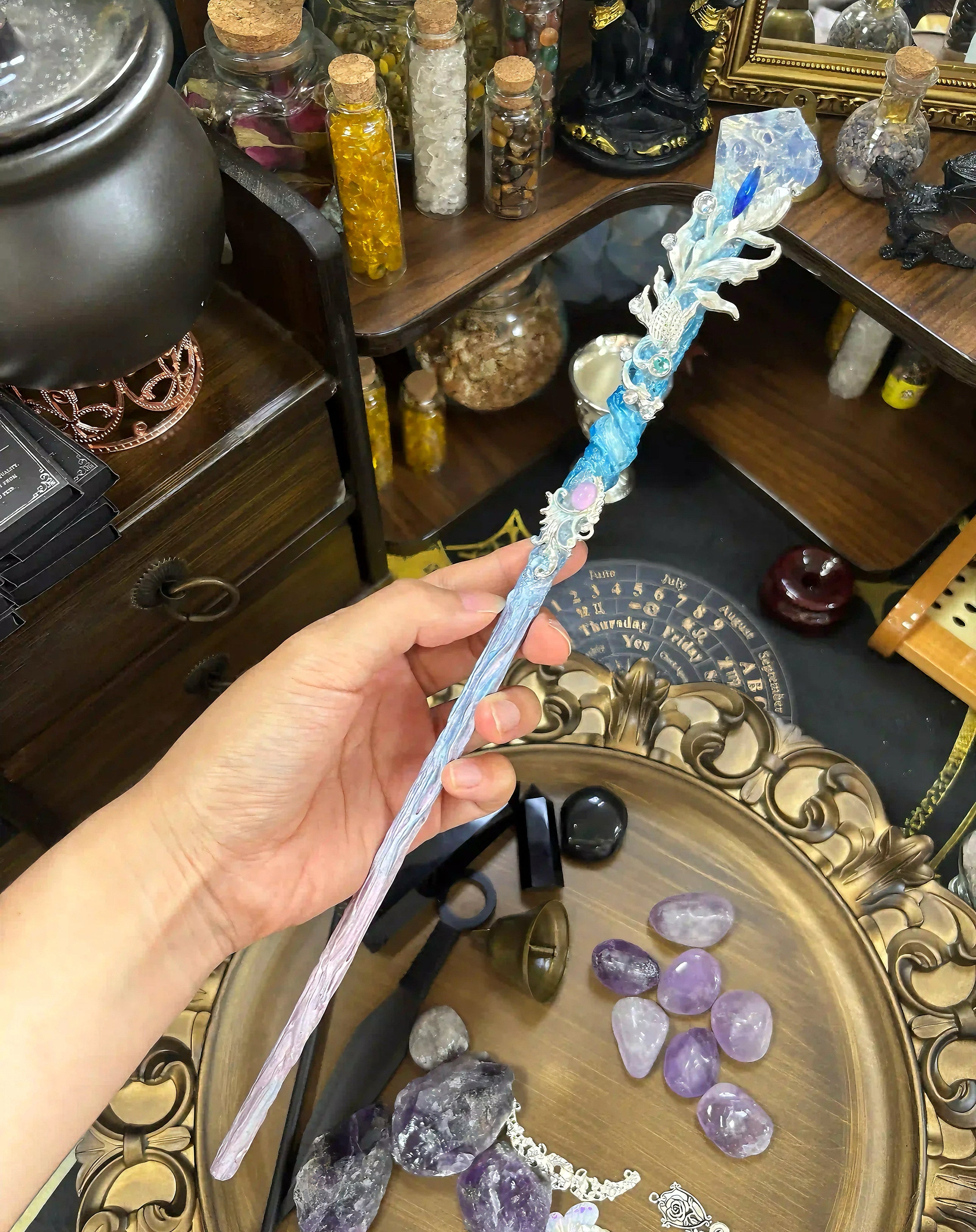 Magic Wand - Frostbound Bloom ❄️