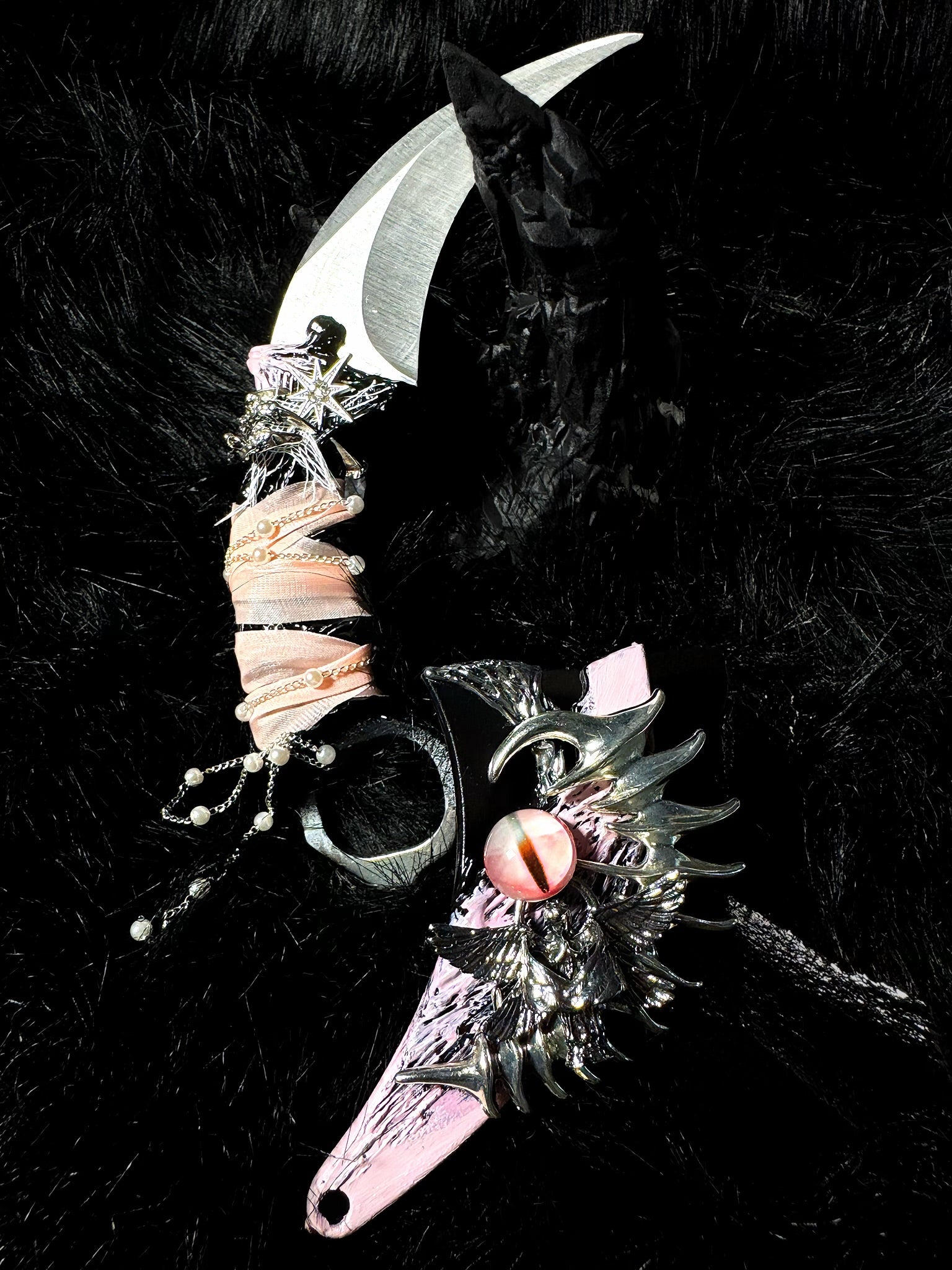 Handmade claw knife - Phantom Rosette🥀