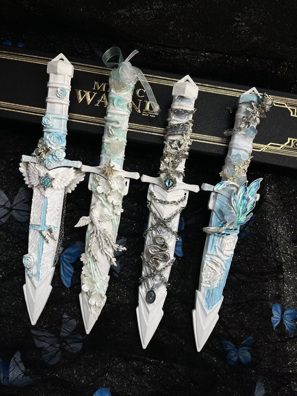 Handmade Dagger - Blue Butterfly Series 🦋