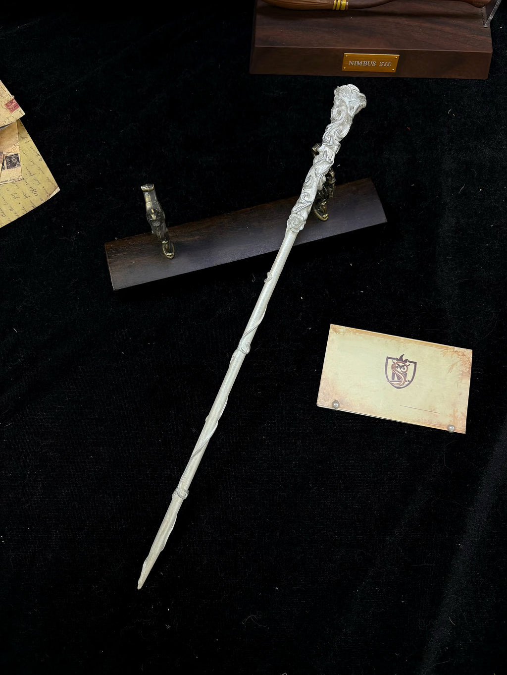 Magic Wand - Silver White Rose 🪽