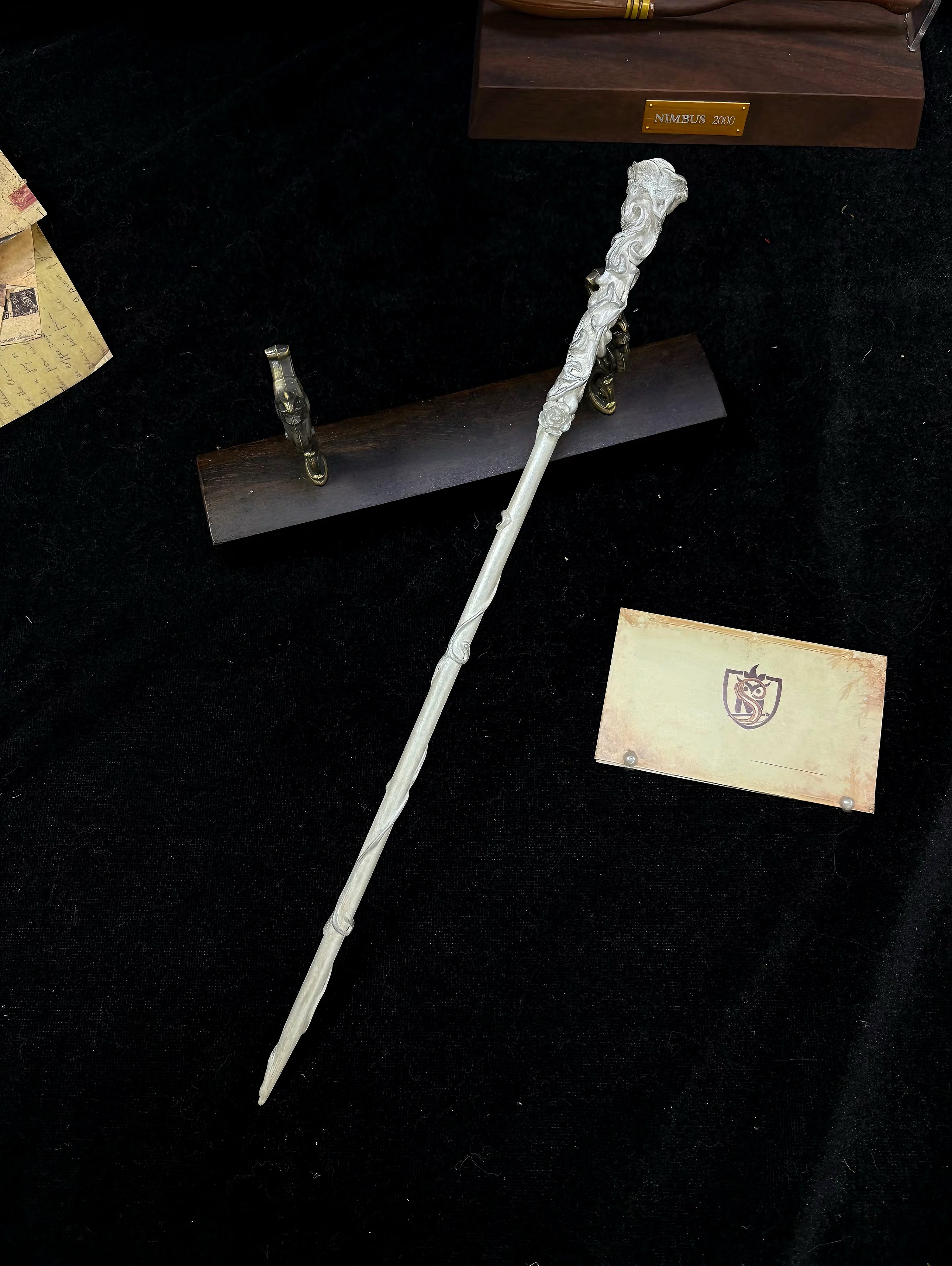 Magic Wand - Silver White Rose 🪽