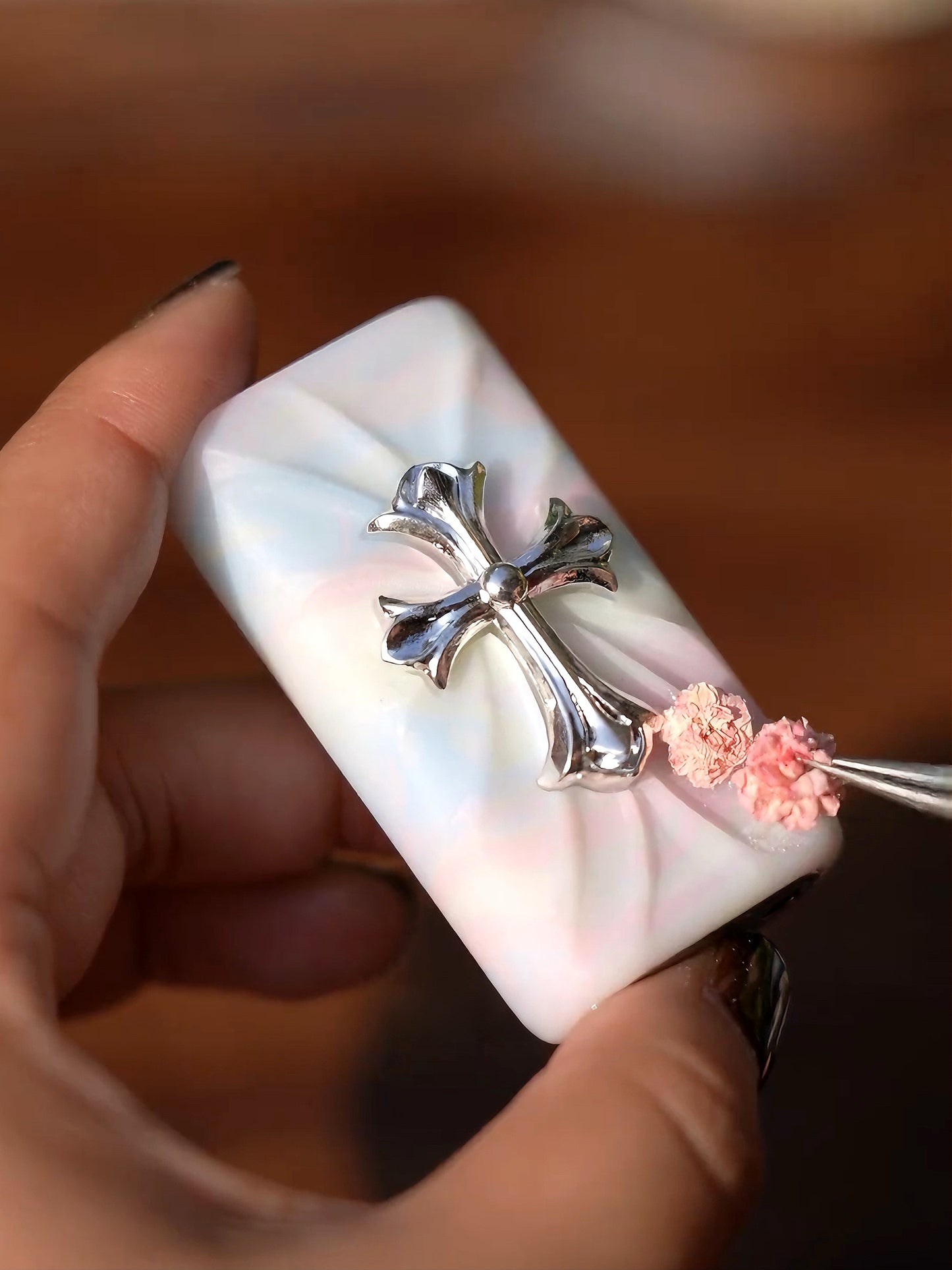 Handmade Artwork - Cross·Spring🌸