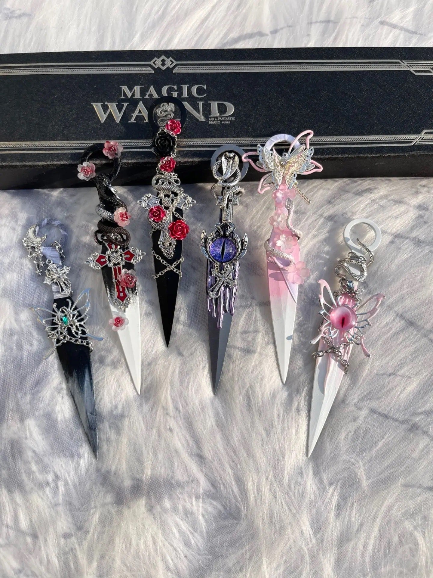 Handmade Kunai - Flower of Hell