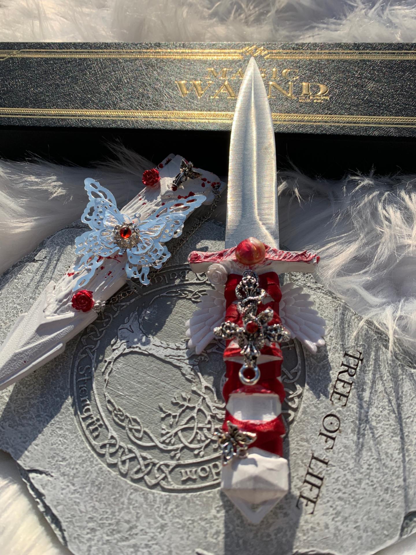 Handmade dagger-Blood and Angels🩸 （In-Stock）