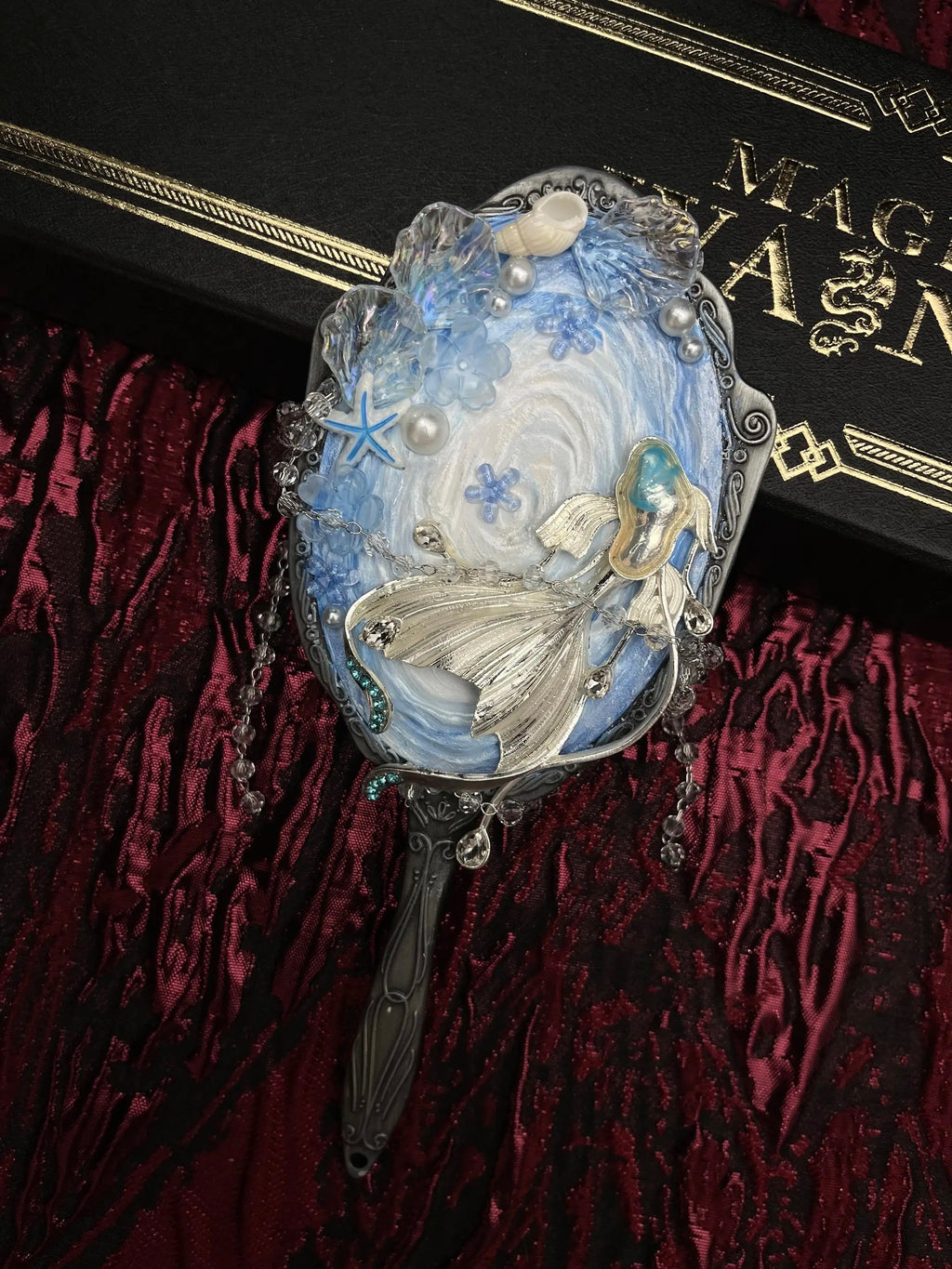 Handmade Mirror - Enchanted Garden
