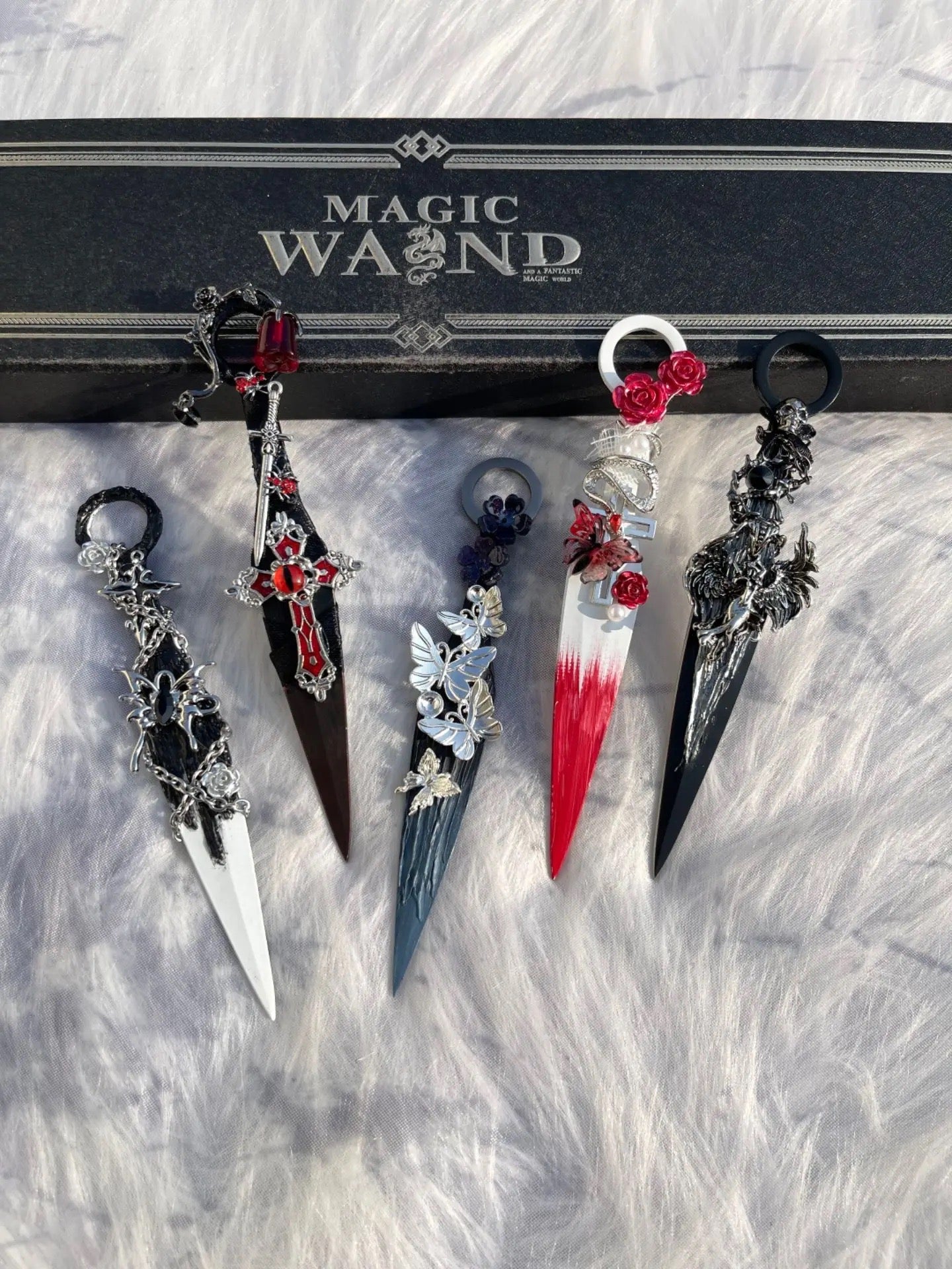 Handmade Kunai - Flower of Hell