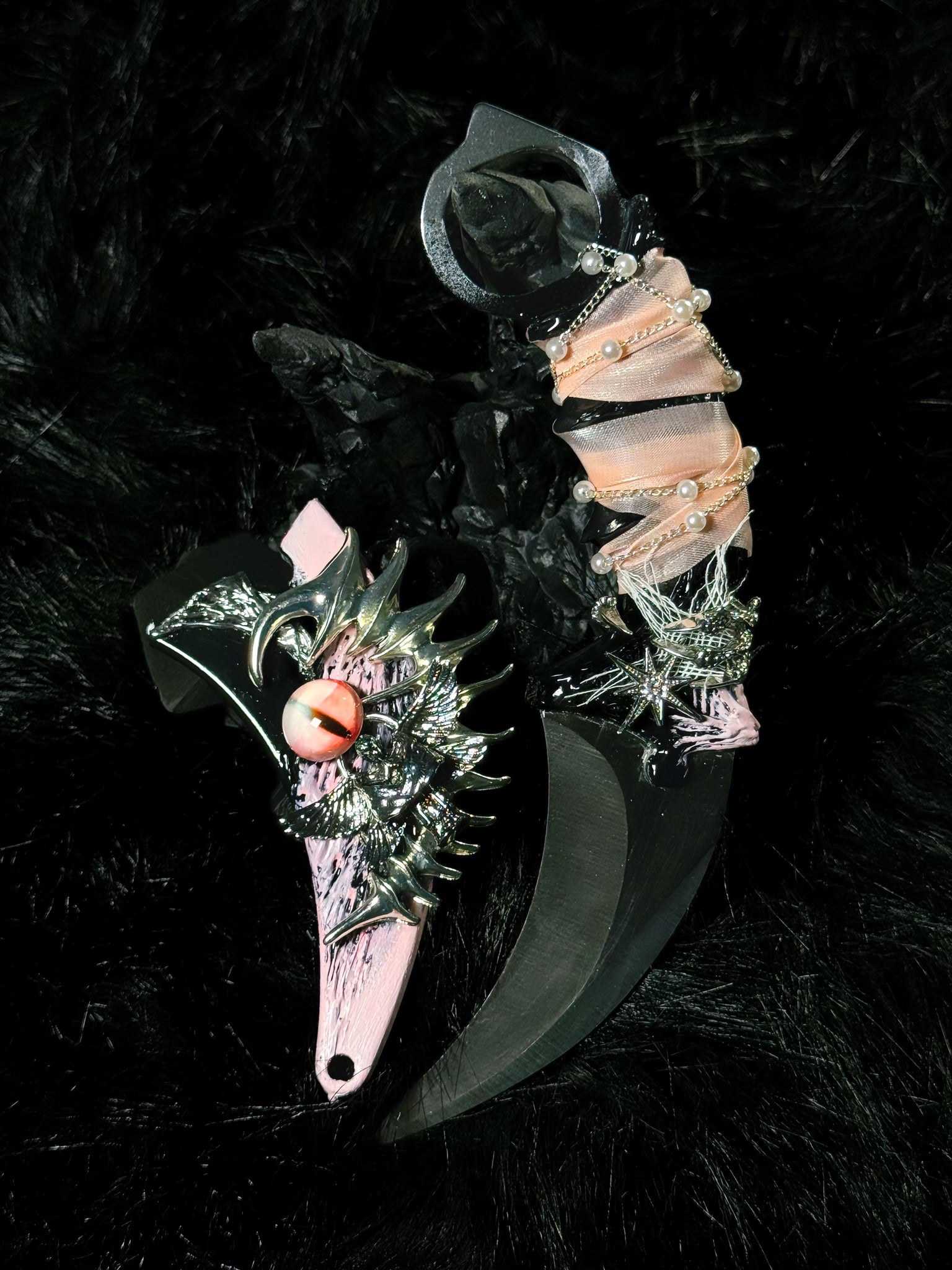 Handmade claw knife - Phantom Rosette🥀