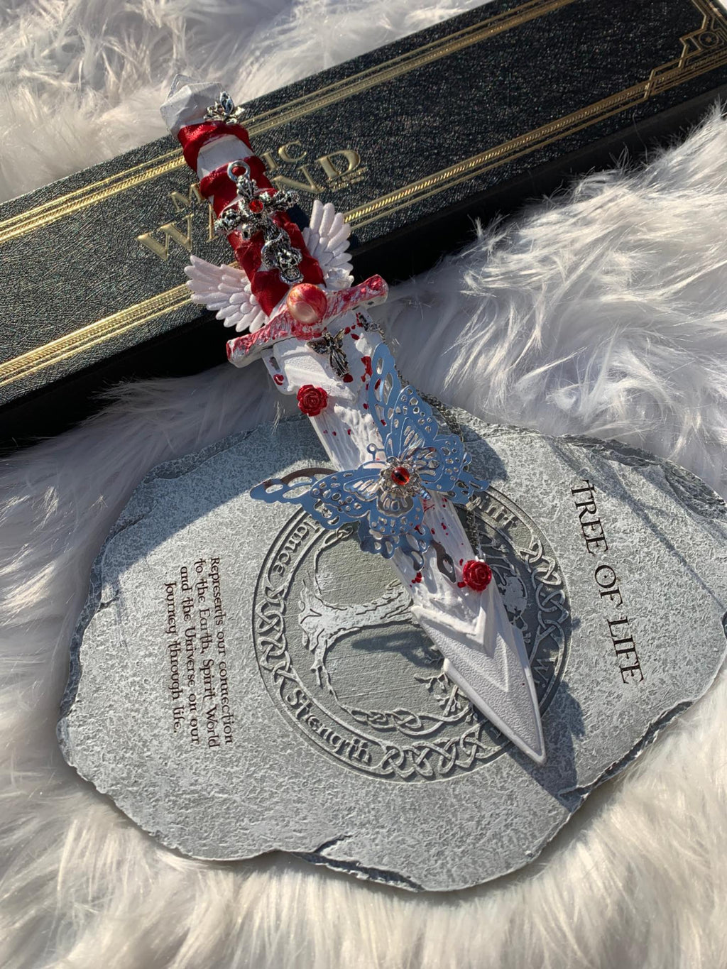 Handmade dagger-Blood and Angels🩸 （In-Stock）