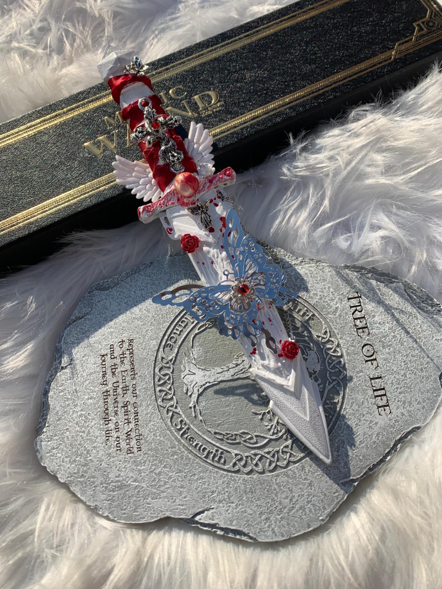 Handmade dagger-Blood and Angels🩸 （In-Stock）