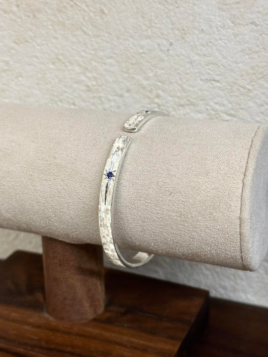 Handmade Brushed Bracelet-Starburst Collection Star 💫