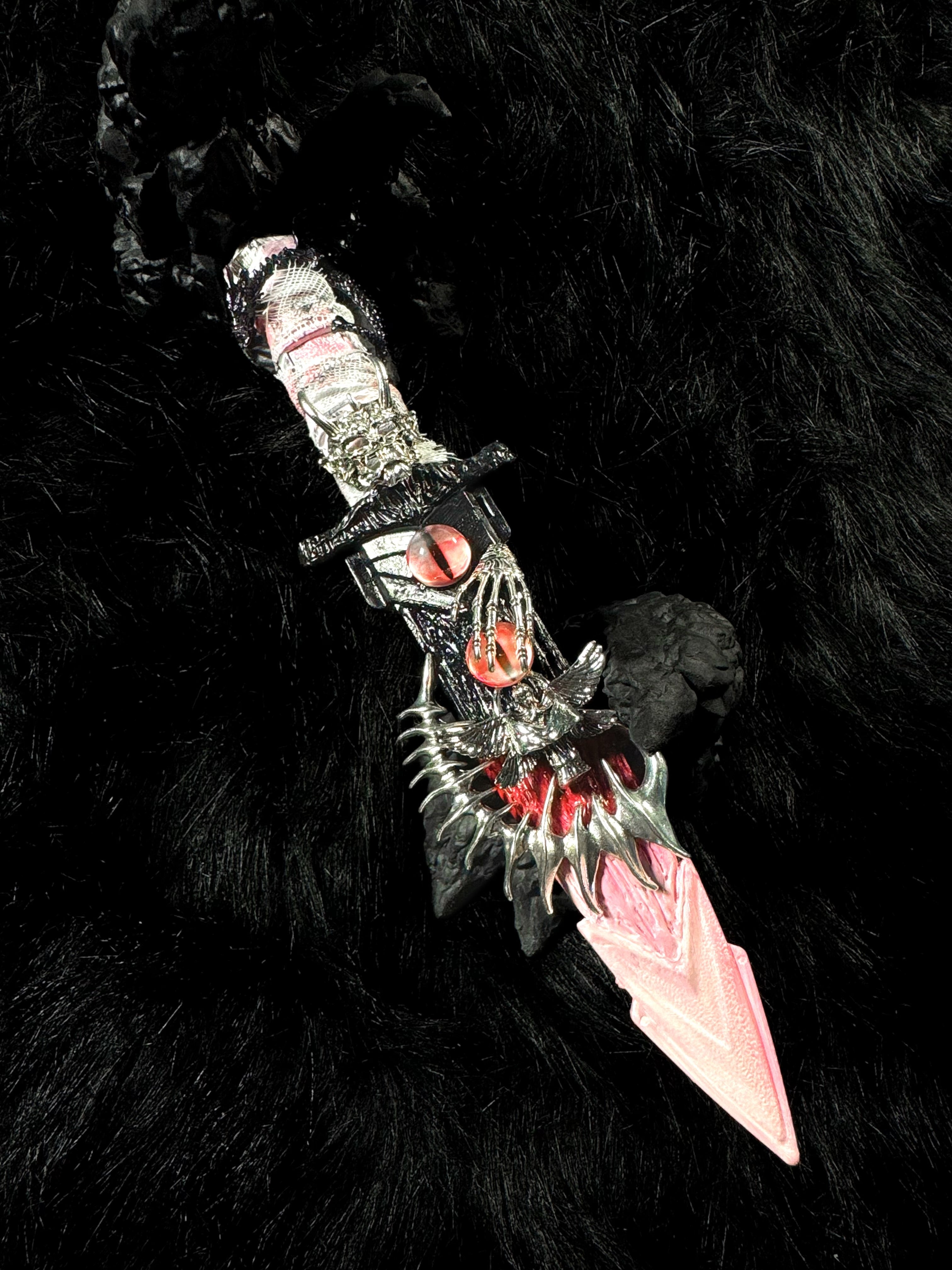 Handmade dagger-Midnight Blush🥀