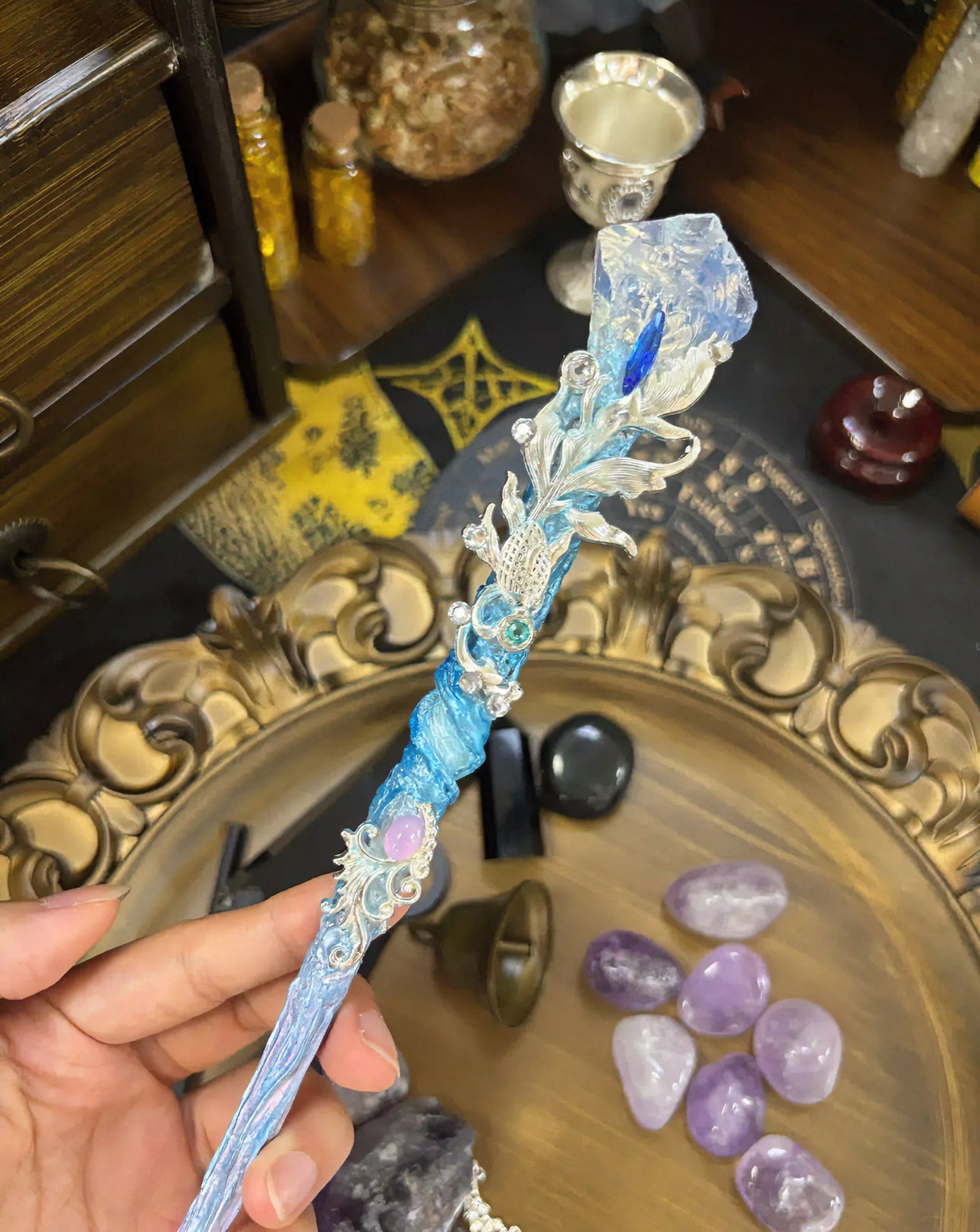 Magic Wand - Frostbound Bloom ❄️