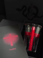 Handmade Blood Cross Drinking glass 🩸