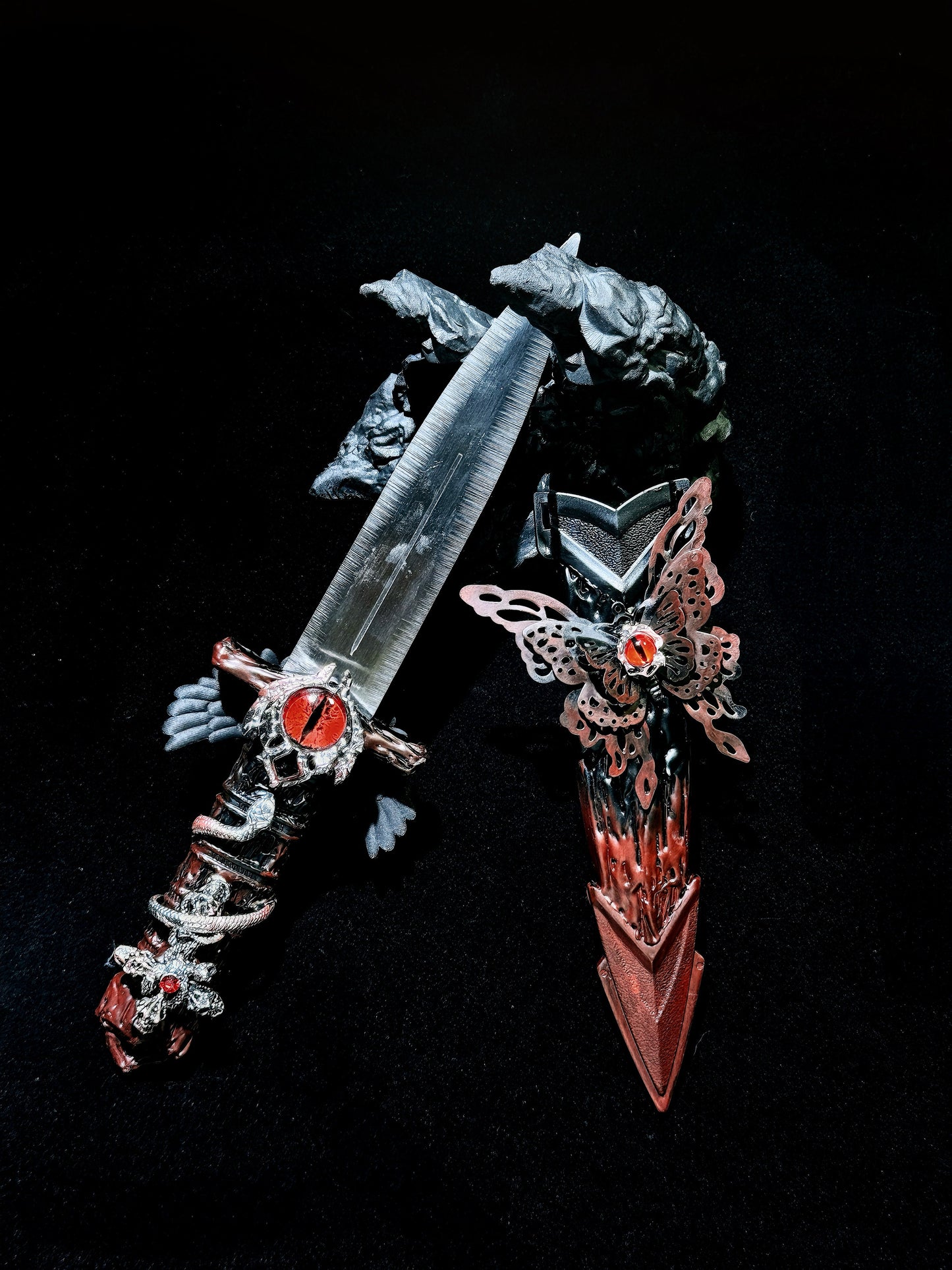 Handmade dagger-Devil's Butterfly 👹