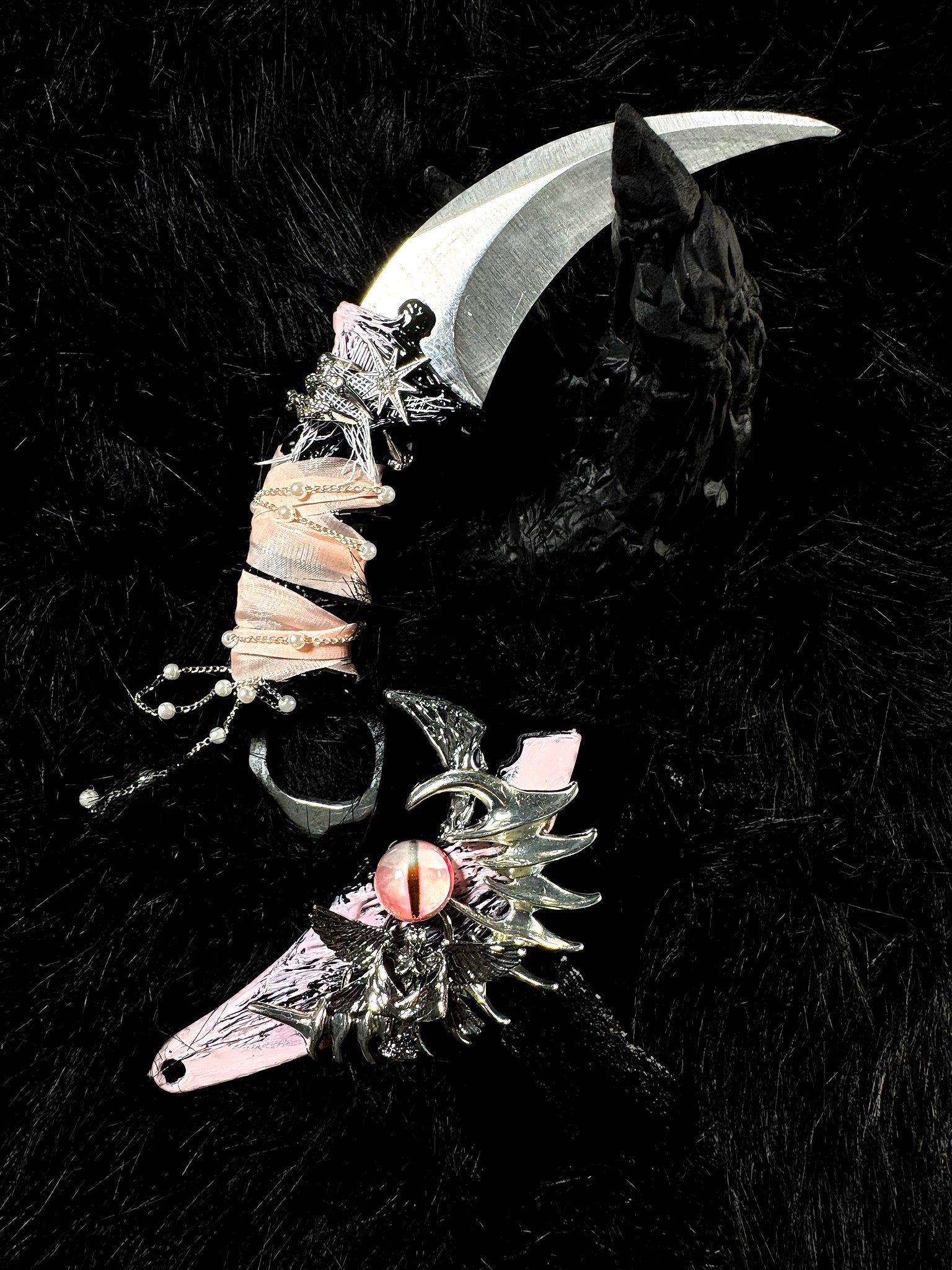 Handmade claw knife - Phantom Rosette🥀