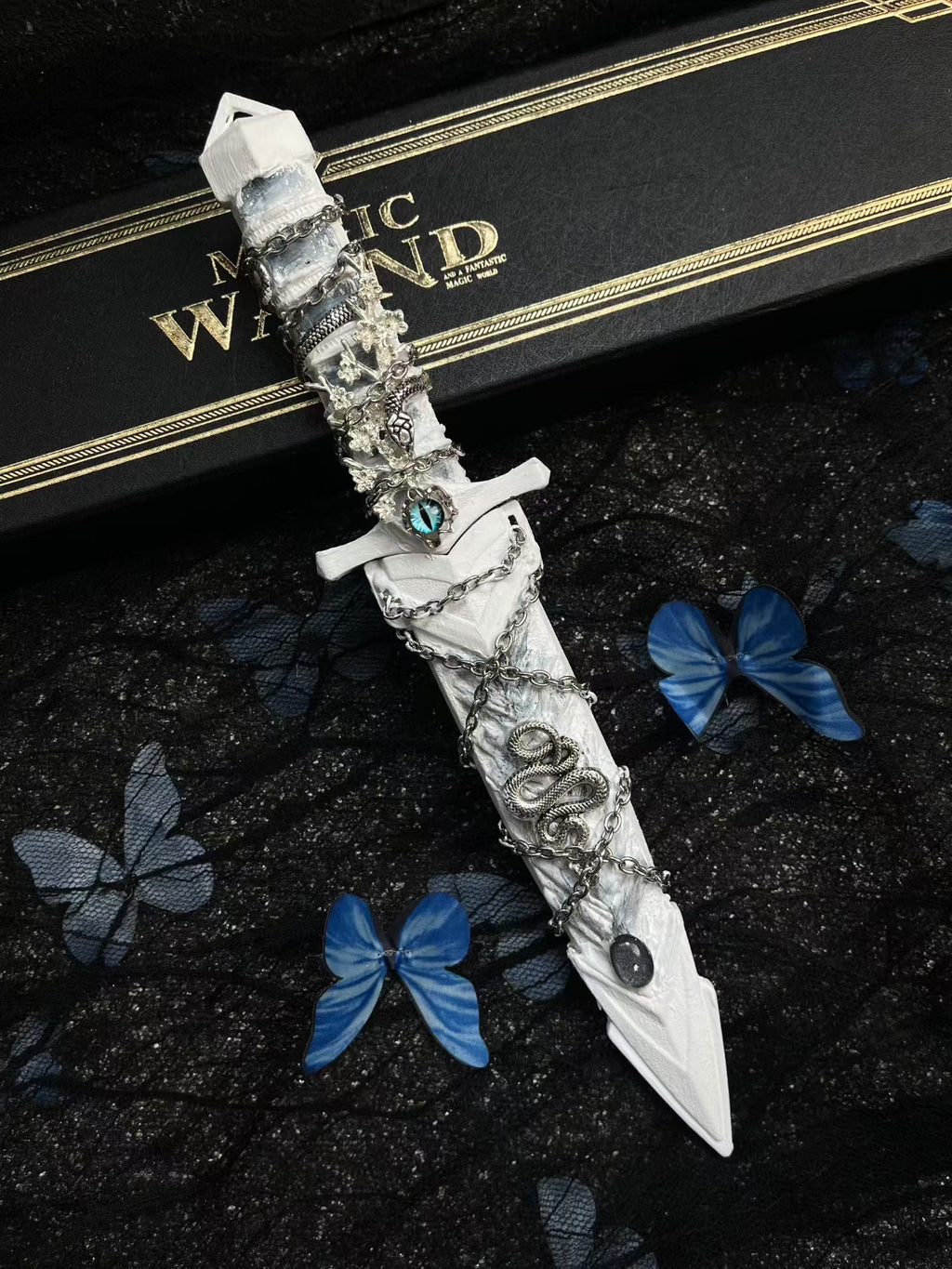 Handmade Dagger - Blue Butterfly Series 🦋