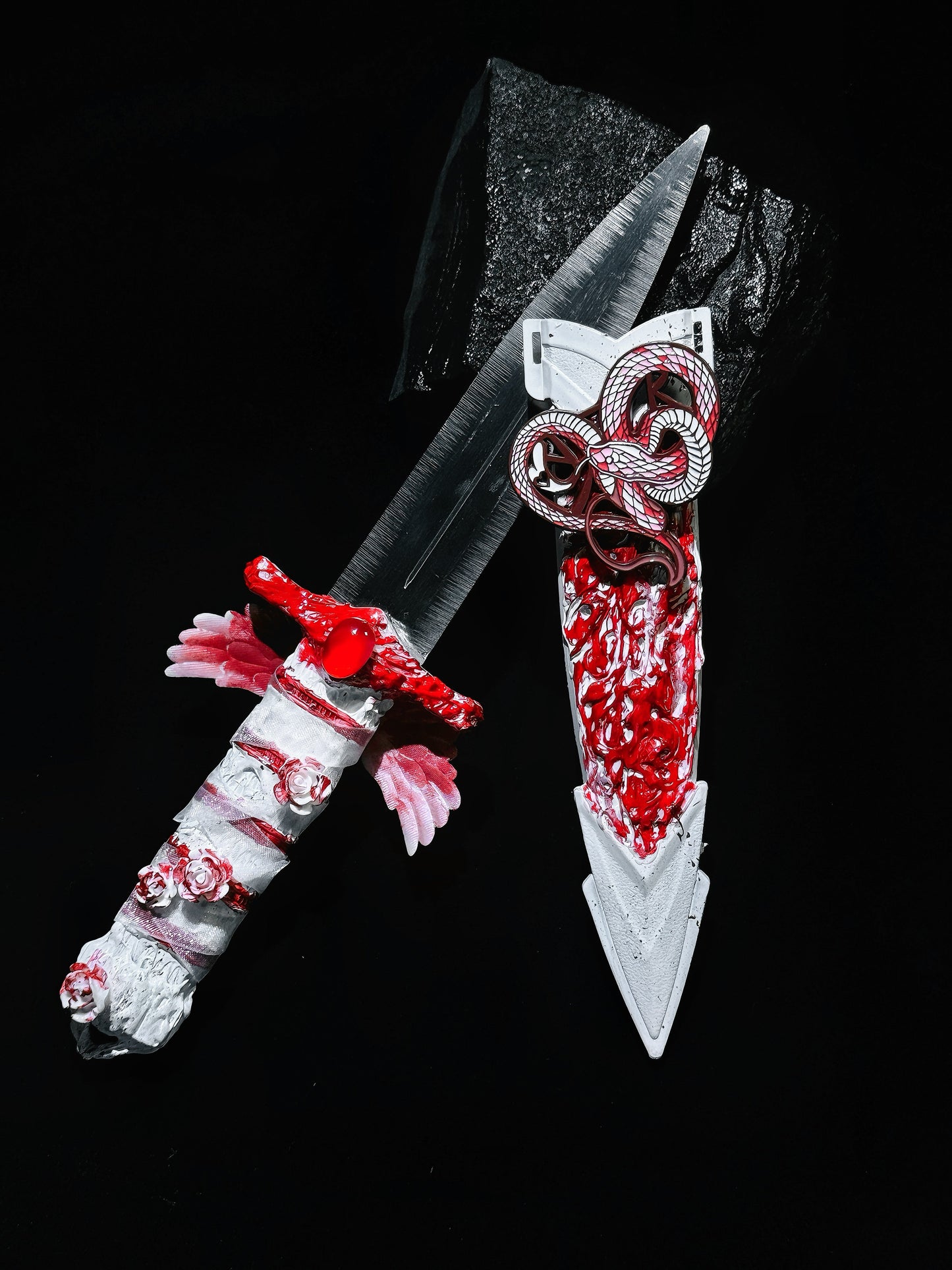 Handmade dagger-Blood snake 🩸