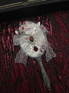 Handmade Mirror - Celestial & Crimson