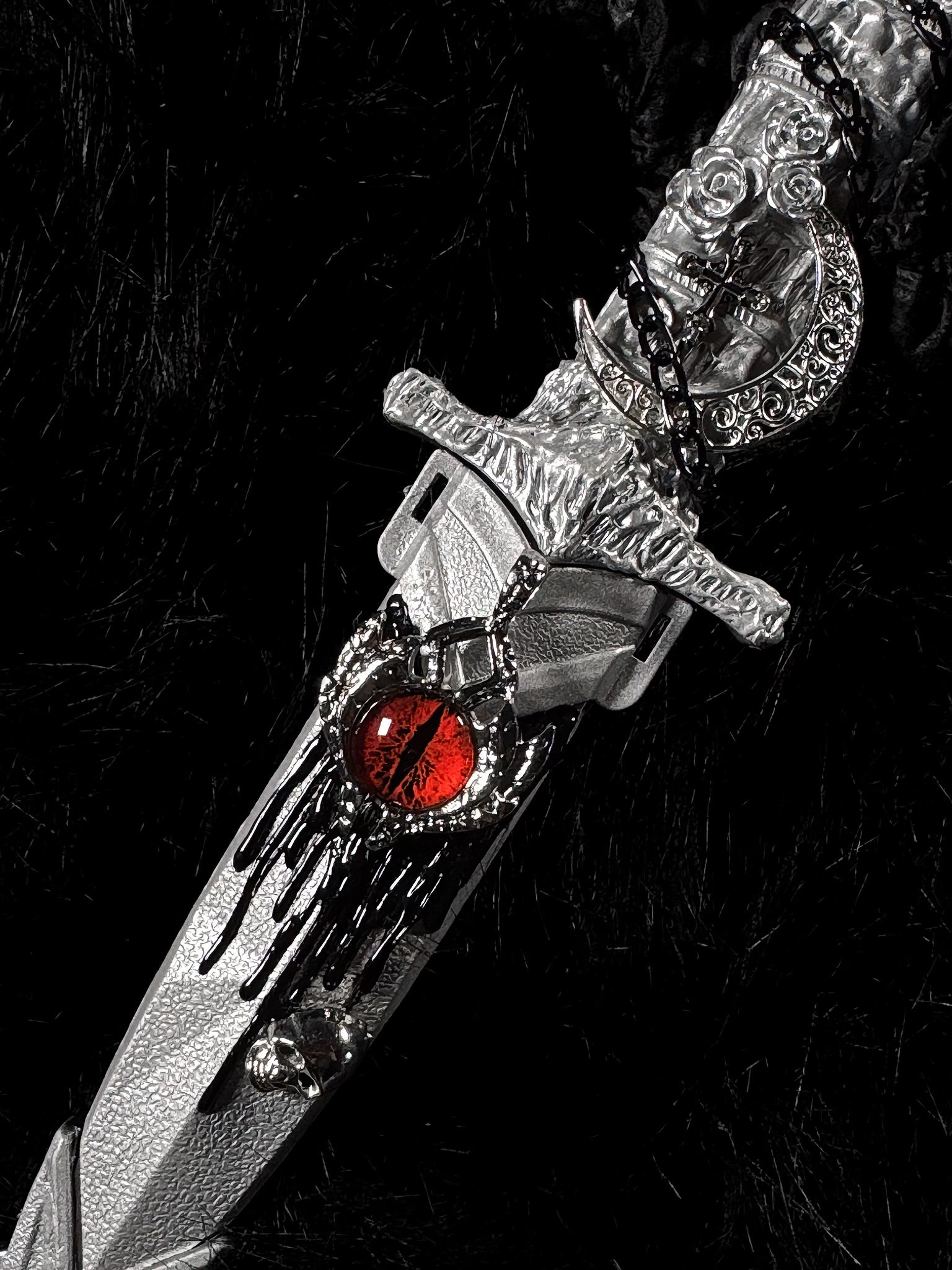Handmade dagger - Silver Moon 🌙