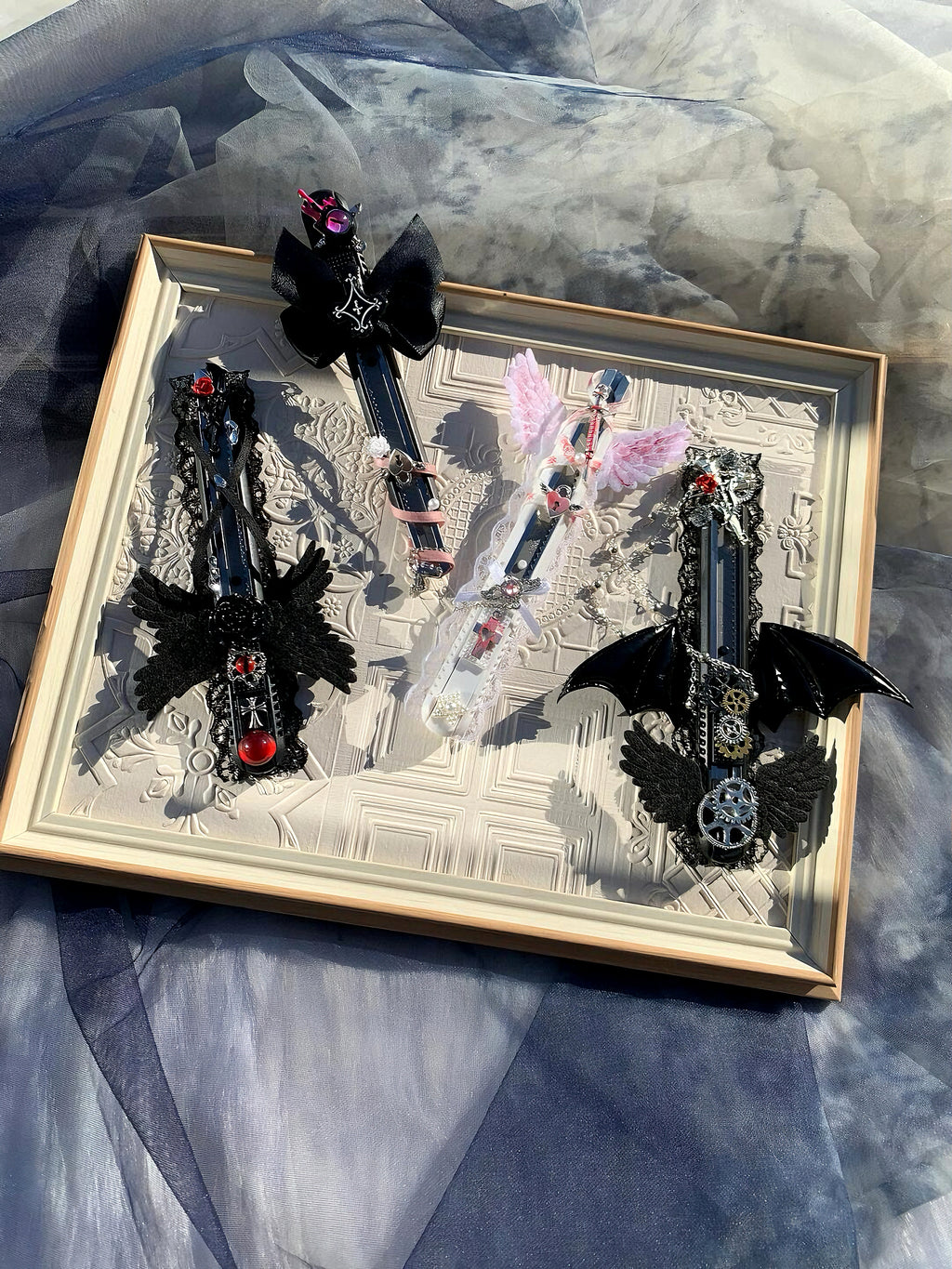 Handmade craft knife - Colourful Angels Series