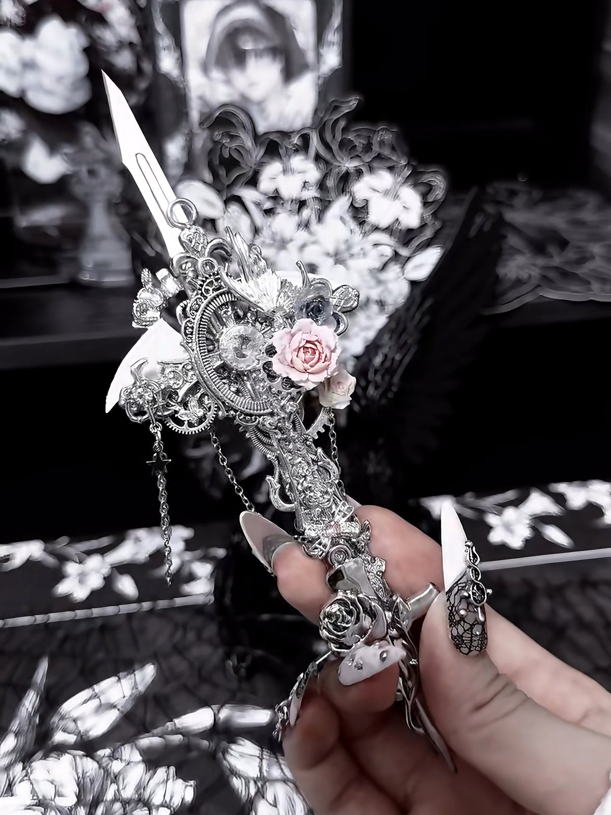 Rose Among Ruins Art Tool 🌸