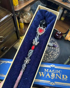Magic Wand - Crimson Web Dark Crystal 🐦‍⬛