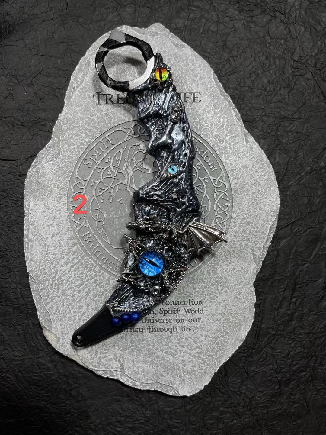 Handmade claw knife-Gothic Series🧿