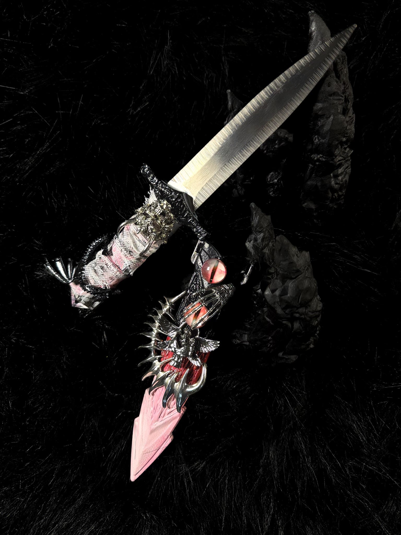 Handmade dagger-Midnight Blush🥀