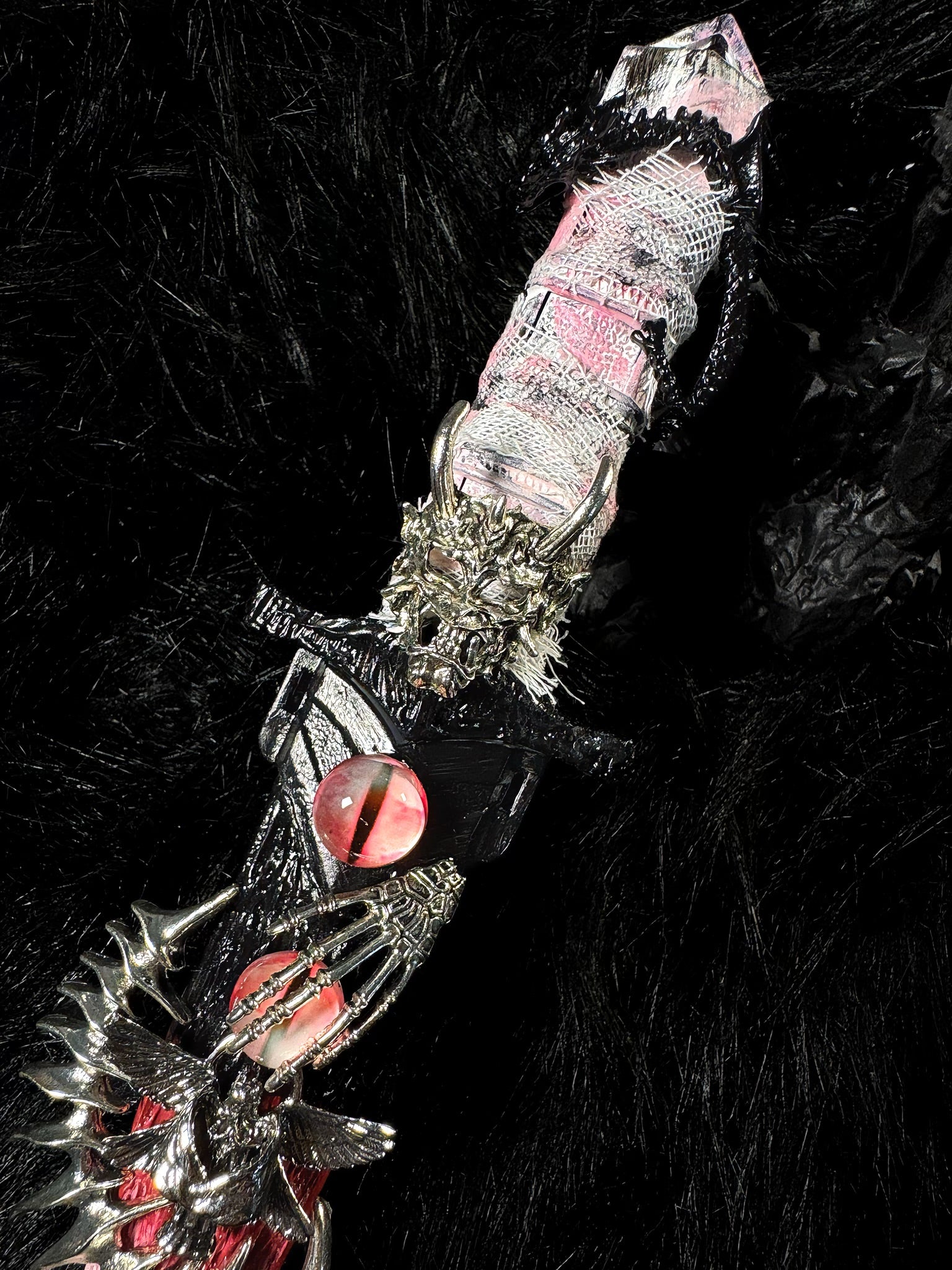 Handmade dagger-Midnight Blush🥀