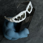 Handmade Drip Sunglasses（White）
