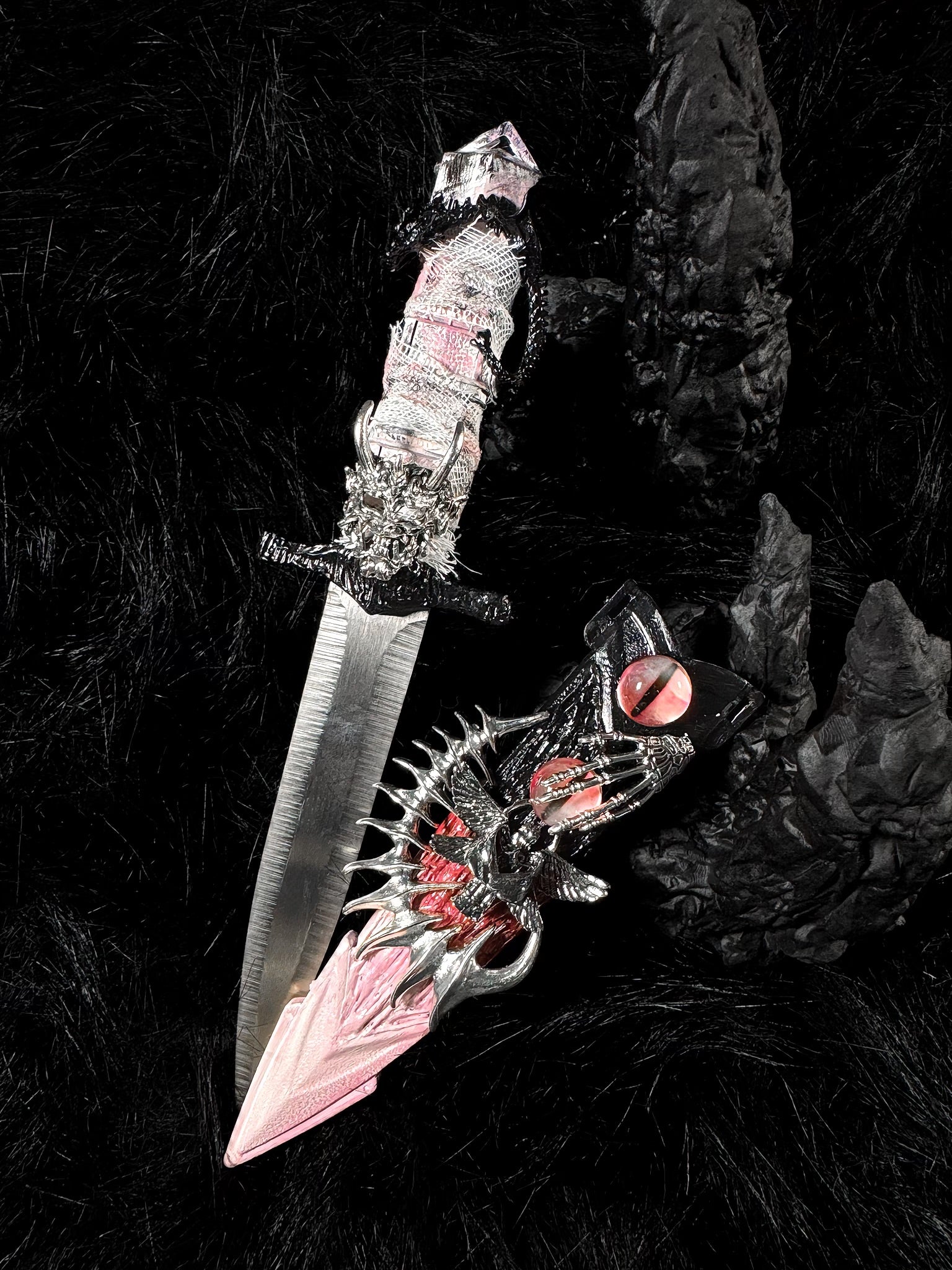 Handmade dagger-Midnight Blush🥀