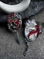 Handmade Mirror - Angel & Demon