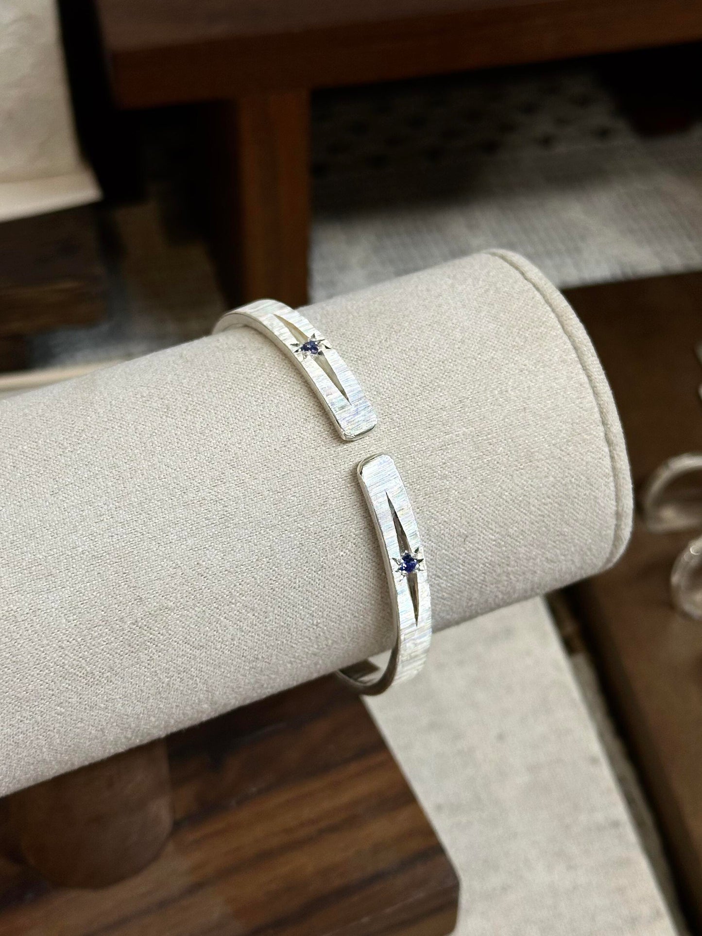 Handmade Brushed Bracelet-Starburst Collection Star 💫
