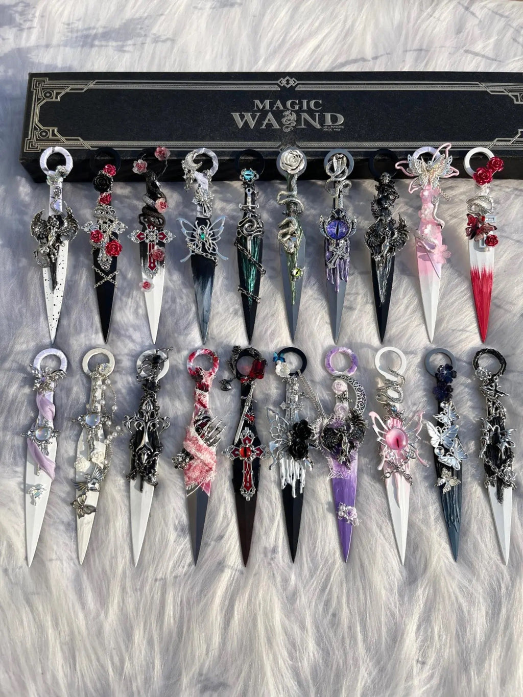 Handmade Kunai - Flower of Hell