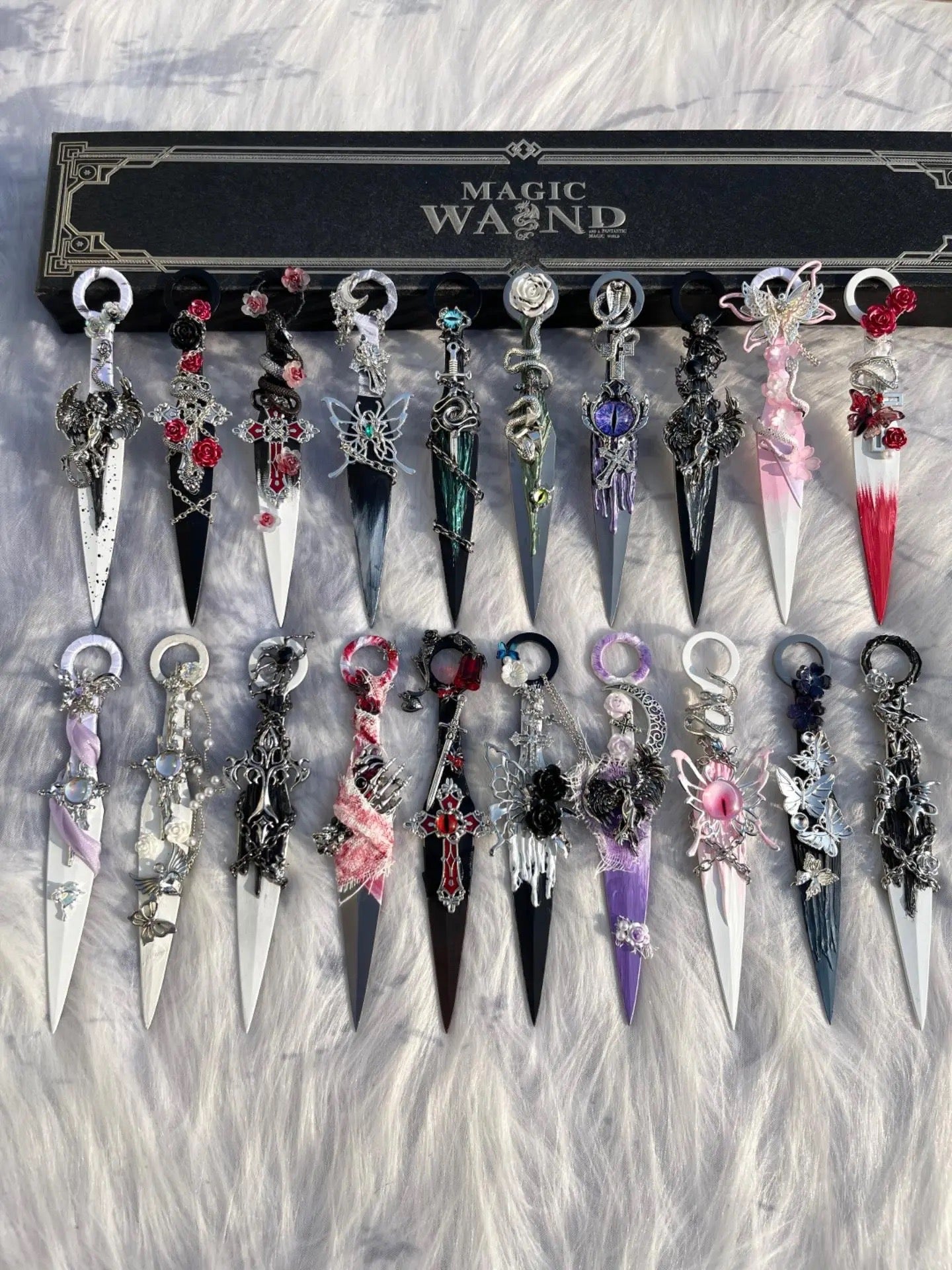 Handmade Kunai - Flower of Hell